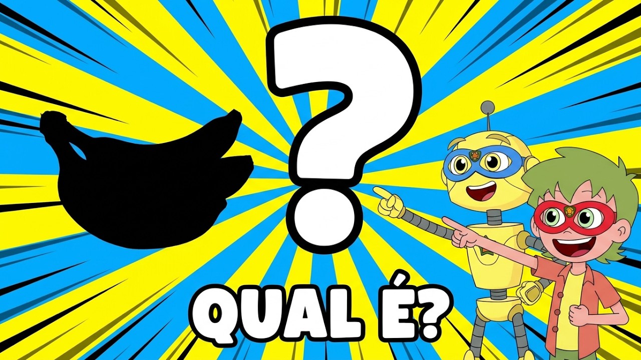 Adivinha qual é a fruta? 🍌 Desafio Super Velocidade — Só vale cor amarela!