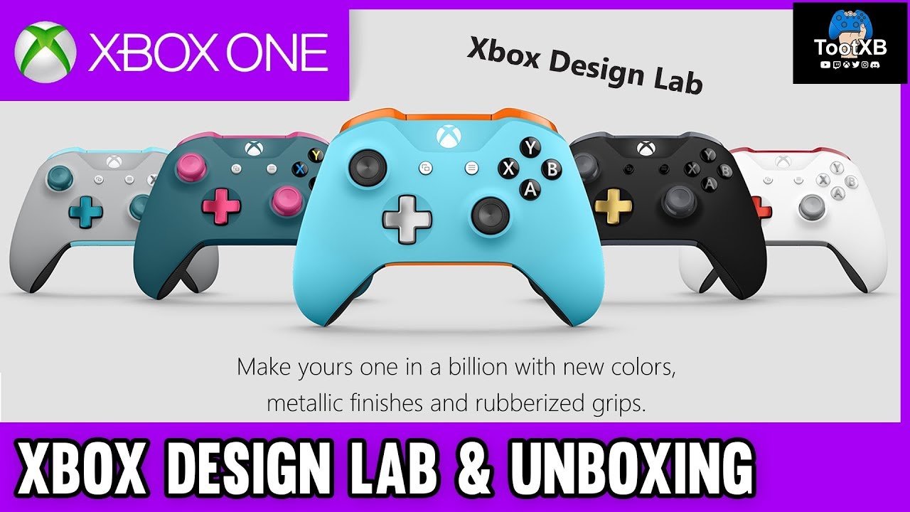 How To Use Xbox Design Lab & Unboxing (TootXB)