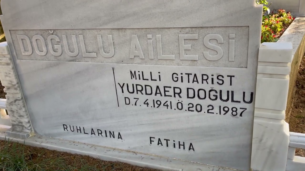 Yurdaer doğulu mezarı mezar taşı yenilendi Kenan doğulu ozan doğulunun babası Yeniköy mezarlığı