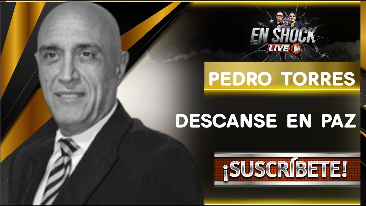 ¡ PIERDE LA VIDA EL PRODUCTOR PEDRO TORRES !