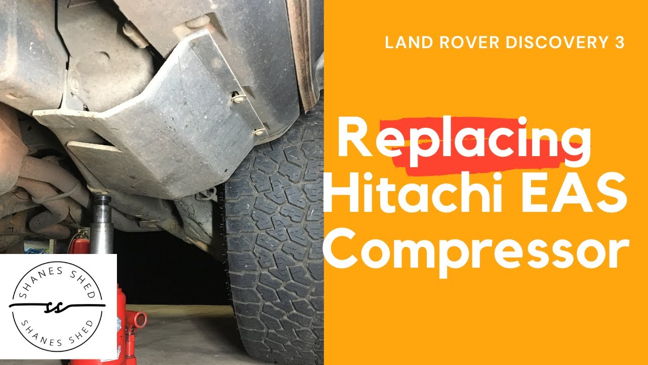 LR3 Hitachi Style EAS compressor remove and install | Land Rover Discovery 3