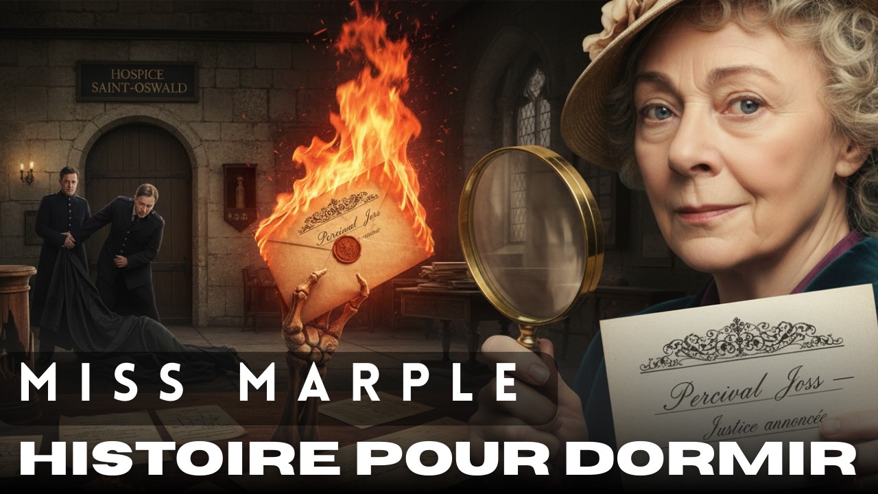 Miss Marple | 2H00  | Mort sur invitation | Histoire pour dormir🌙 |  Voix Homme