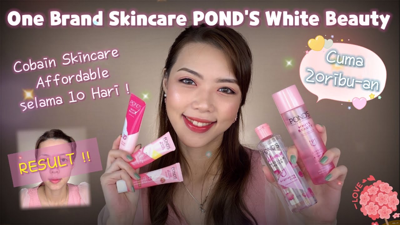 Cobain One Brand Skincare POND'S White Beauty (Terlengkap) selama 10 hari