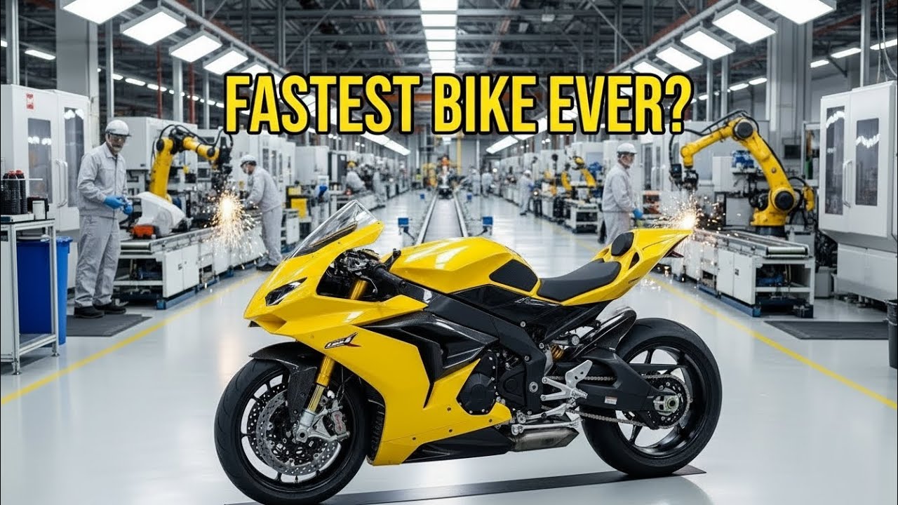 World's Fastest Superbike Ever? Inside Lamborghini’s Manufacturing Factory