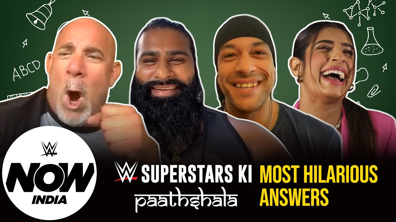 Most Hilarious Answers on WWE Superstars Ki Paathshala: WWE Now India