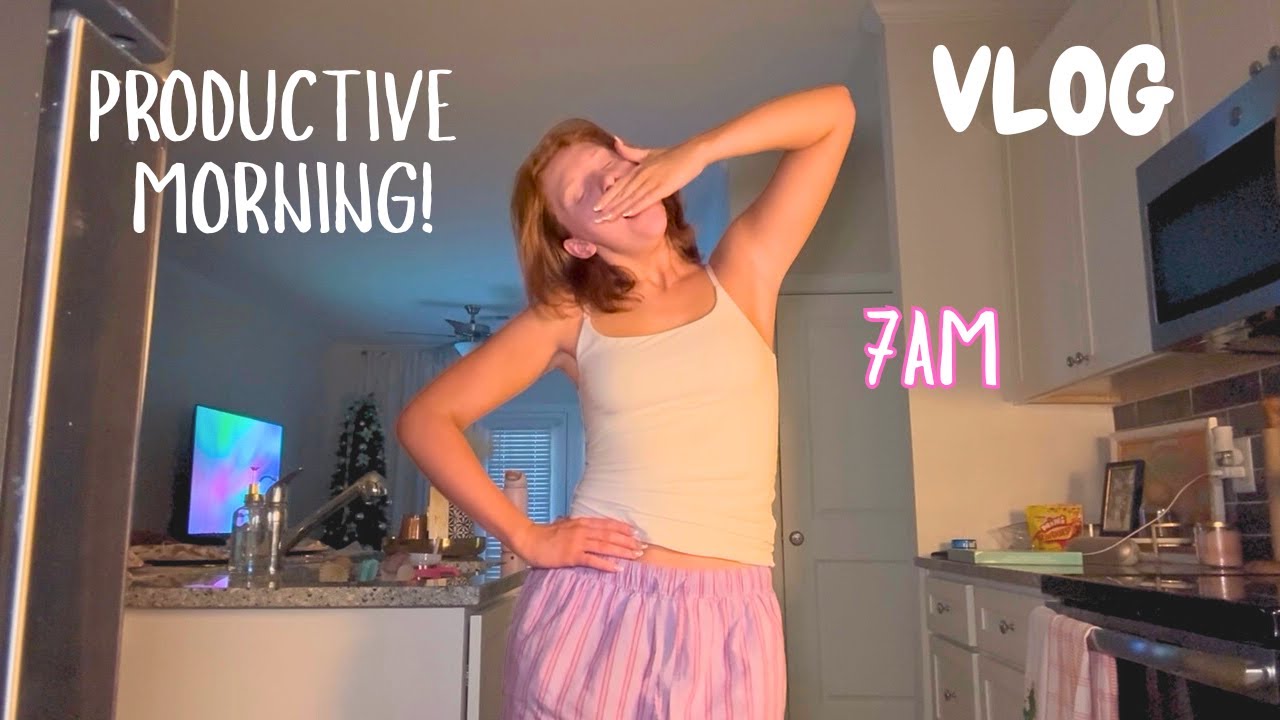 VLOG | Productive Morning