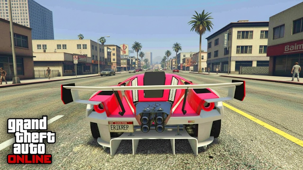 MI PRIMERA CARRERA con el NUEVO S&Uacute;PER COCHE mas R&Aacute;PIDO de GTA 5 Online