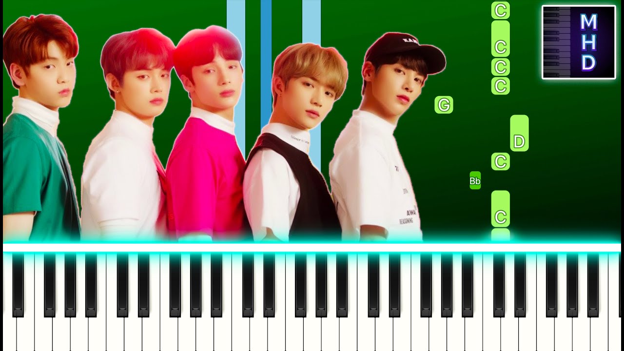 TXT - Maze in the Mirror (Piano Tutorial Easy)