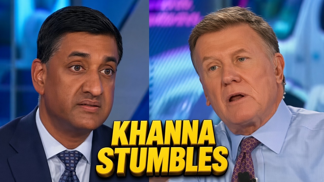 Ro Khanna STUMBLES When CNBC Host Asks One Simple Question