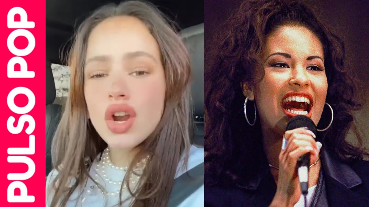 Mira a ROSALIA cantar canciones de SELENA QUINTANILLA a todo pulmón 💜