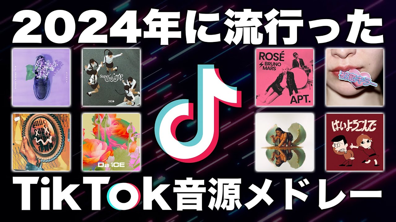 【TikTok】全部聞いたことあったら依存症！？2024年に流行ったTikTok音源メドレー！