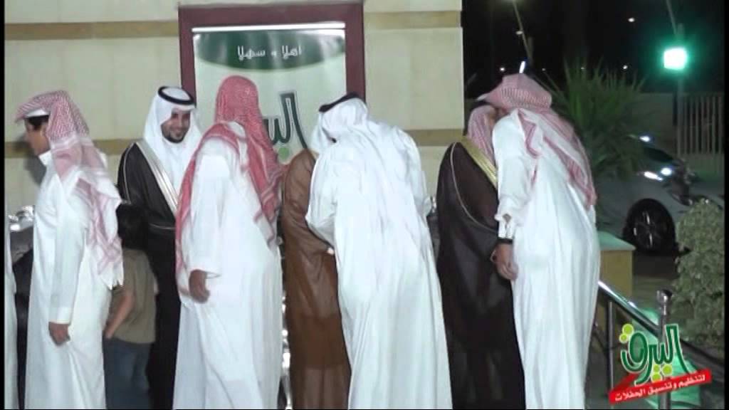 الاستقبال في حفل زواج الشاب مبارك بن عابد السواط