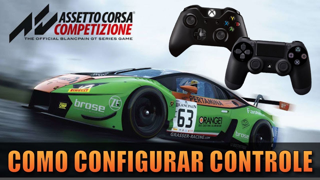 ASSETTO CORSA COMPETIZIONE - COMO CONFIGURAR CONTROLE NOS CONSOLES XBOX E PS4