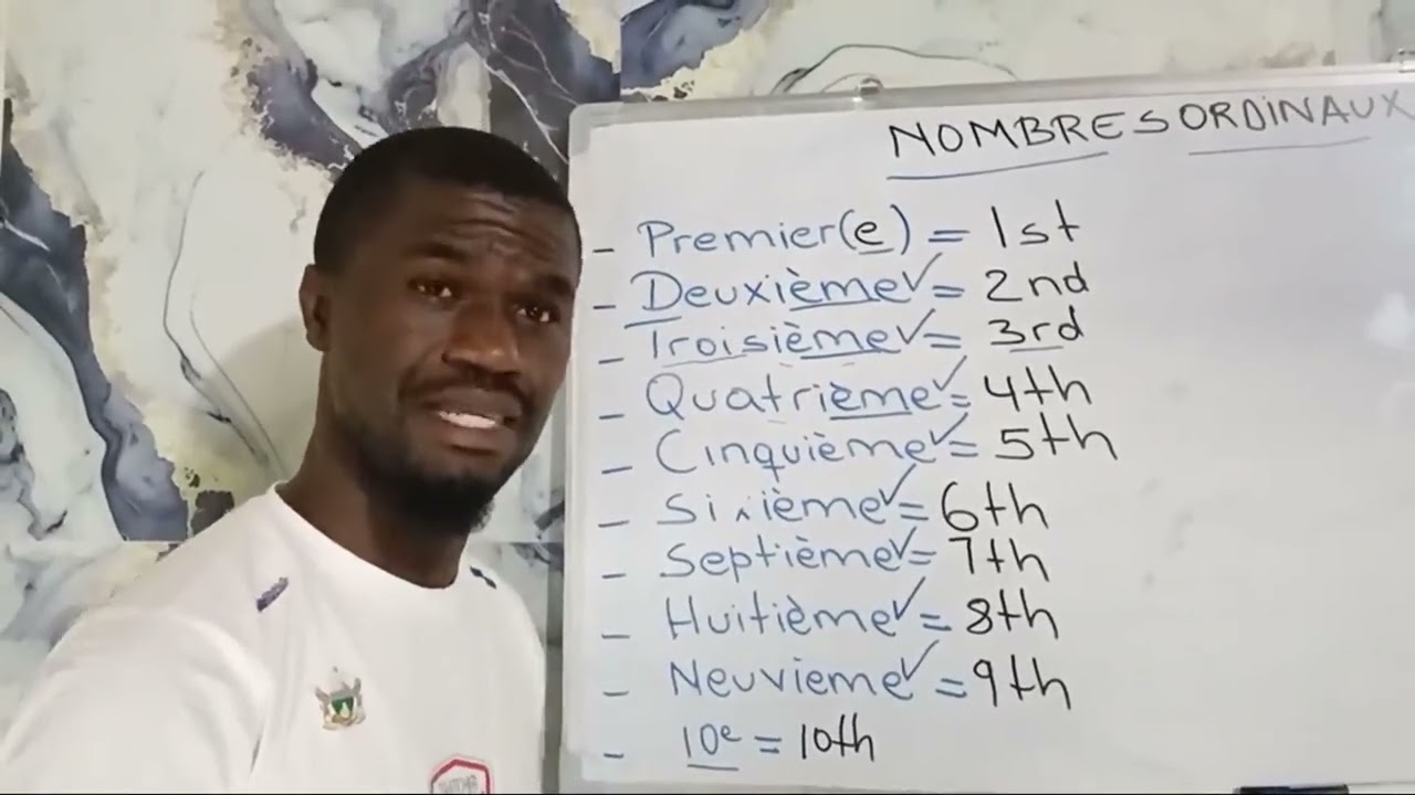 ORDINAL NUMBERS IN FRENCH 🇫🇷🇫🇷