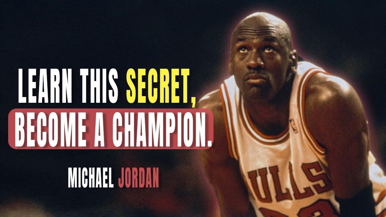 Secret to Becoming a Champion | Michael Jordan | Motivational Speech