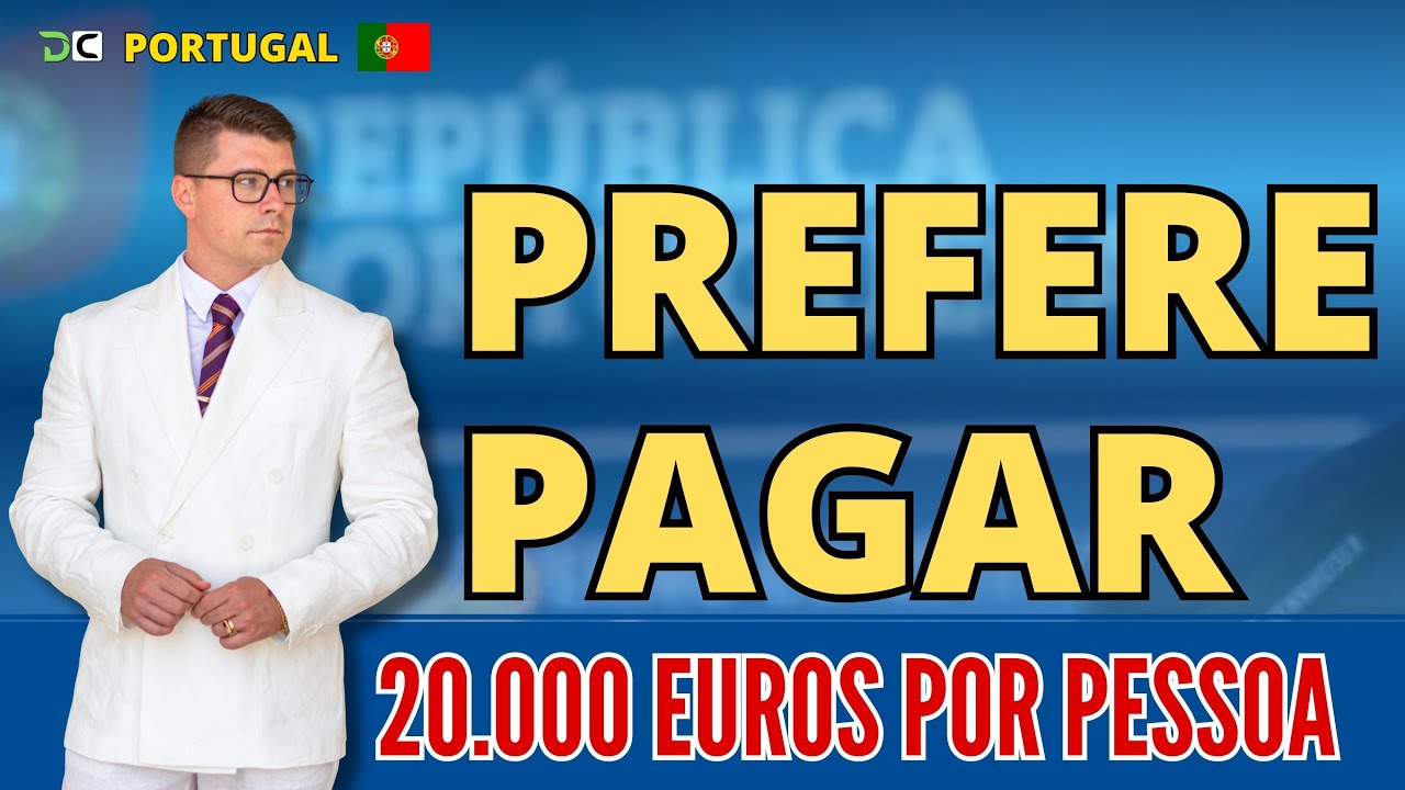 PORTUGAL PREFERE PAGAR A RECEBER IMIGRANTES: O QUE VEM EM 2026?! (Ep. 1574)