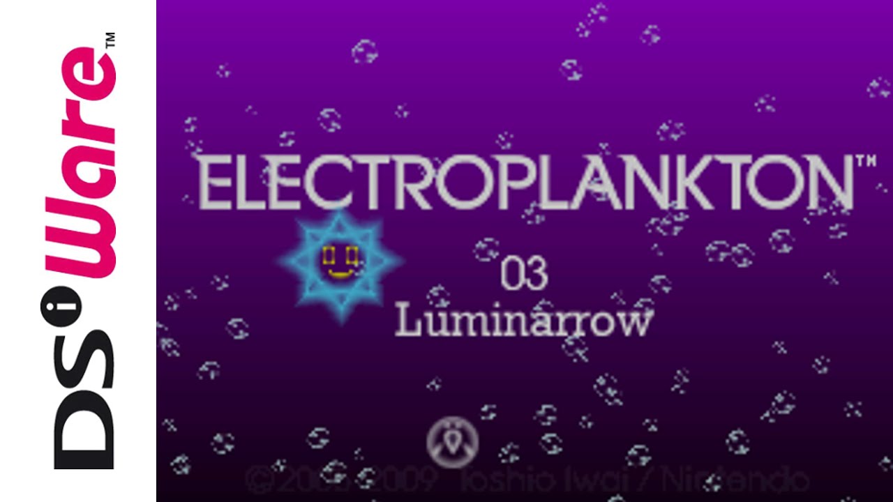 [DSiWare] Electroplankton: Luminarrow (2009) Longplay