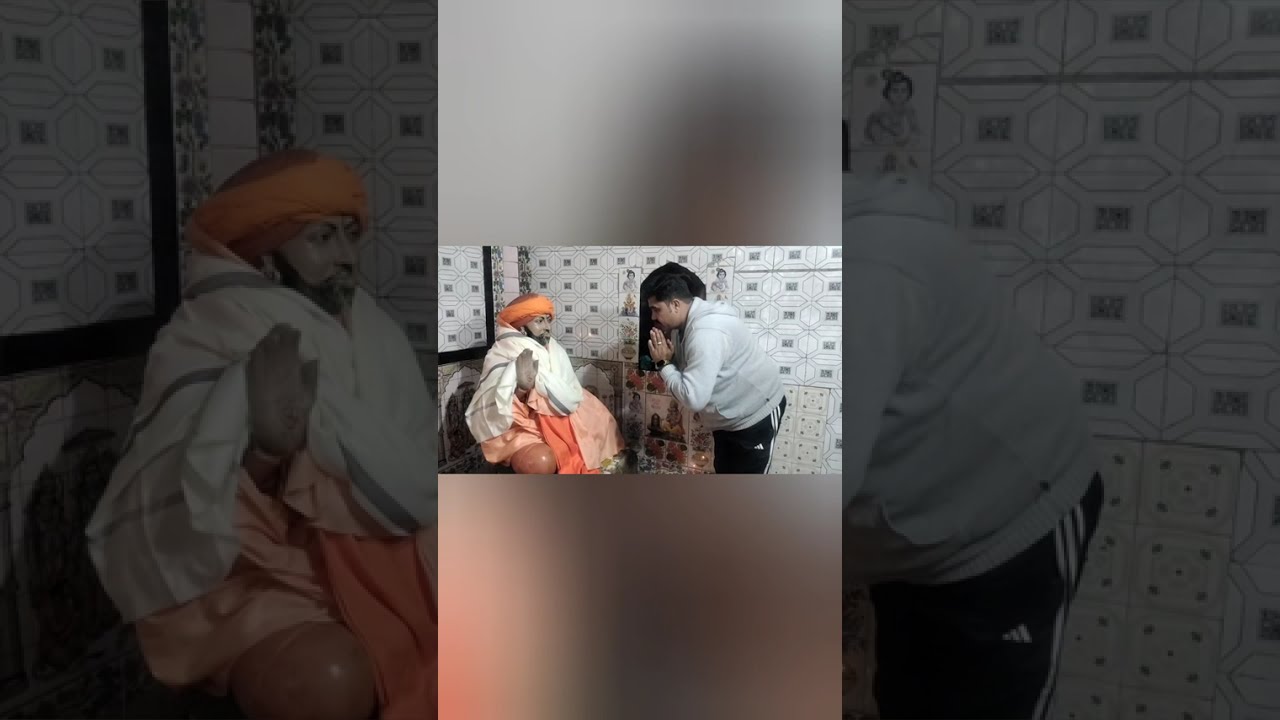 सबसे मिले, झूला झूला और फिर मंदिर में दर्शन 🙏🎡