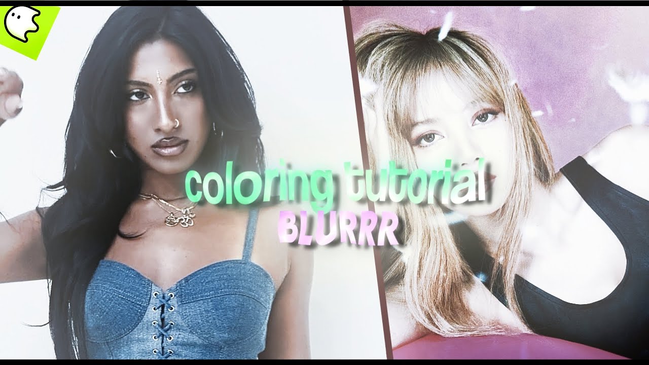 Blurrr coloring tutorial || blurrr tutorial