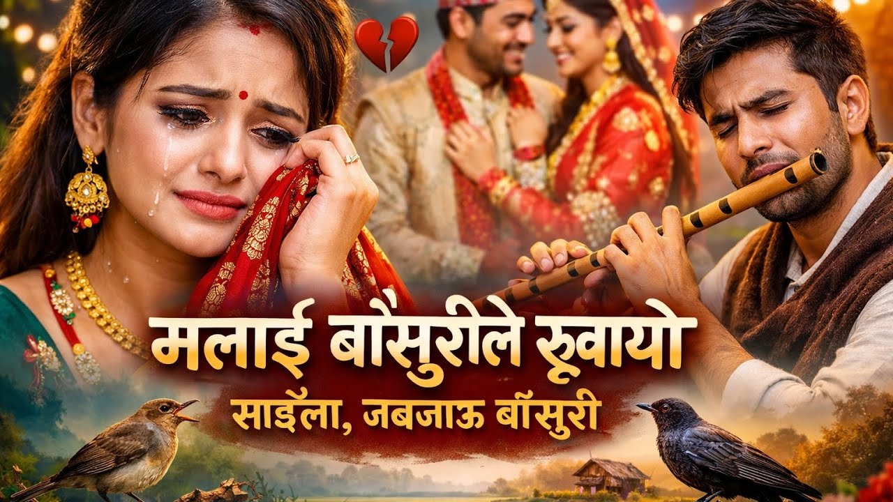 Malai Basurile Ruwayo साइला नबजाउ बासुरी Anju Panta song Cover Song Ft Rumba