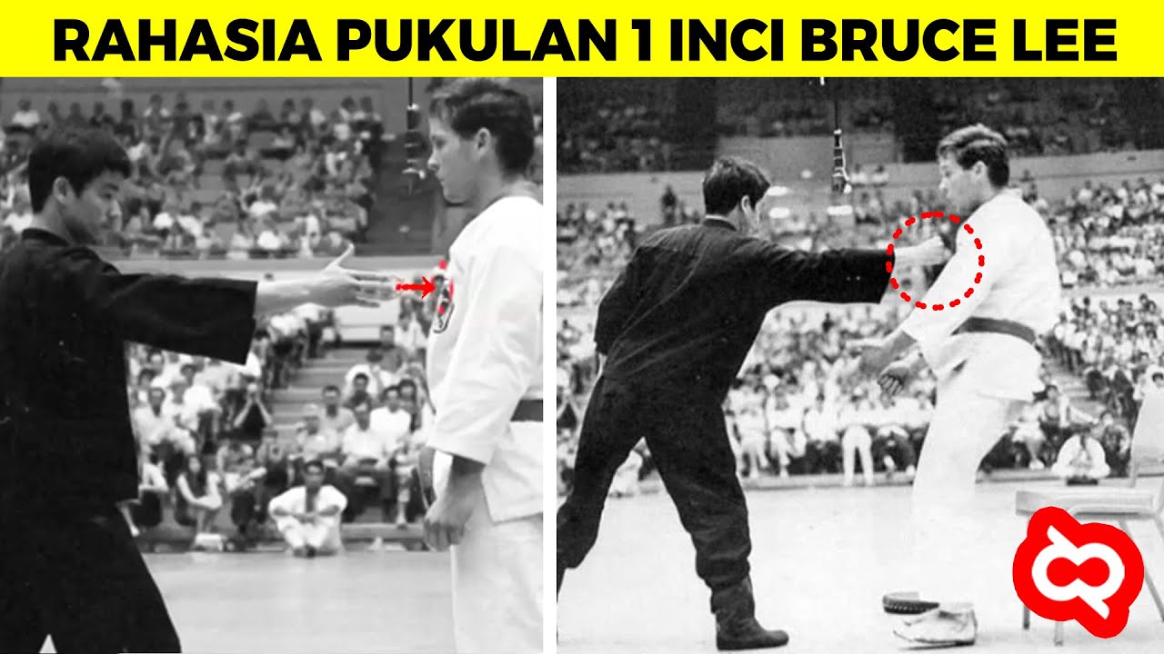 Bisa Bikin Lawan Terpental 5 Meter..!! Ternyata Begini Trik Pukulan 1 Inci Bruce Lee yang Mengerikan