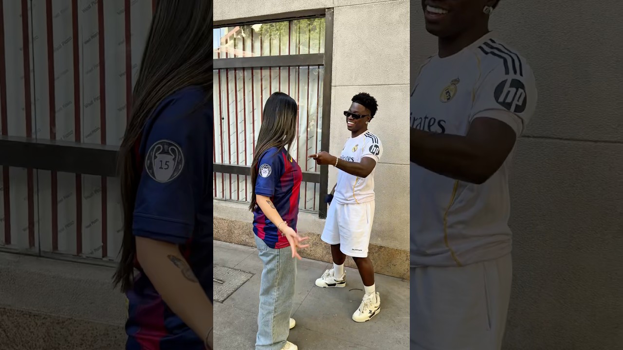Real Madrid or Barcelona ?☠️ #shorts #realmadrid #barcelona  #ronaldo  #messi  #lamineyamal #laliga