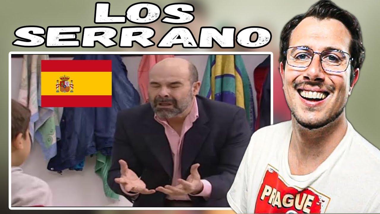 ¡Reacciono por primera vez a Los Serrano! 🇪🇸😂