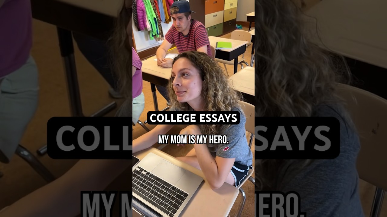Whoever has the best trauma wins! #americanhighshorts #collegeessay #senioryear #commonapp #shorts