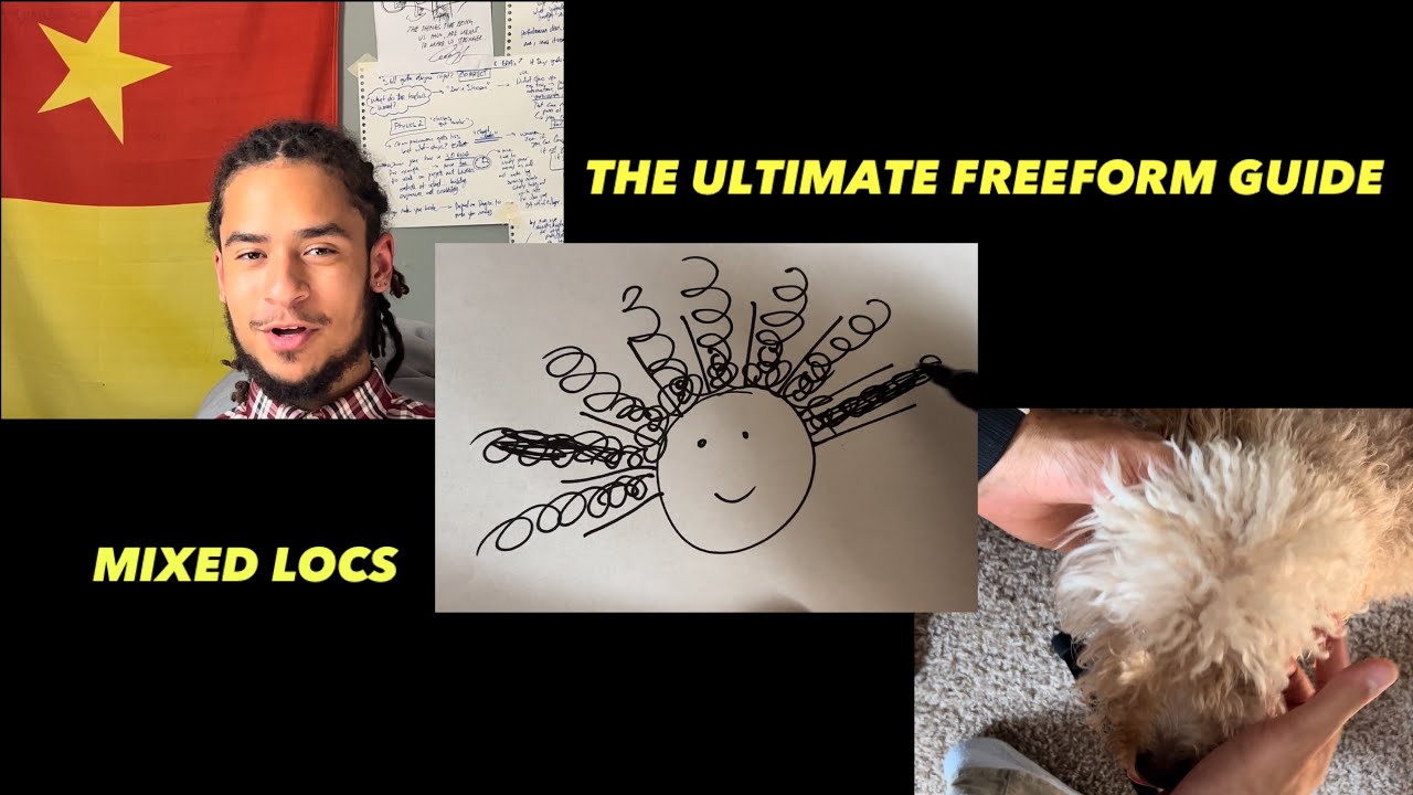 THE ULTIMATE FREEFORM GUIDE (MIXED LOCS) !