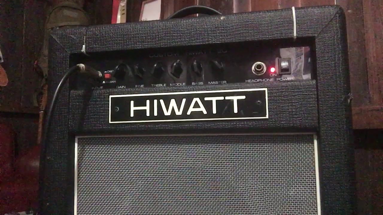 Hiwatt custom 20 เกาหลี By Maxbaza