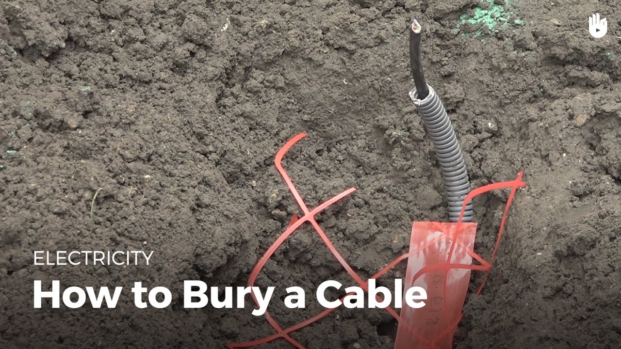 How to Bury a Cable | Electricity