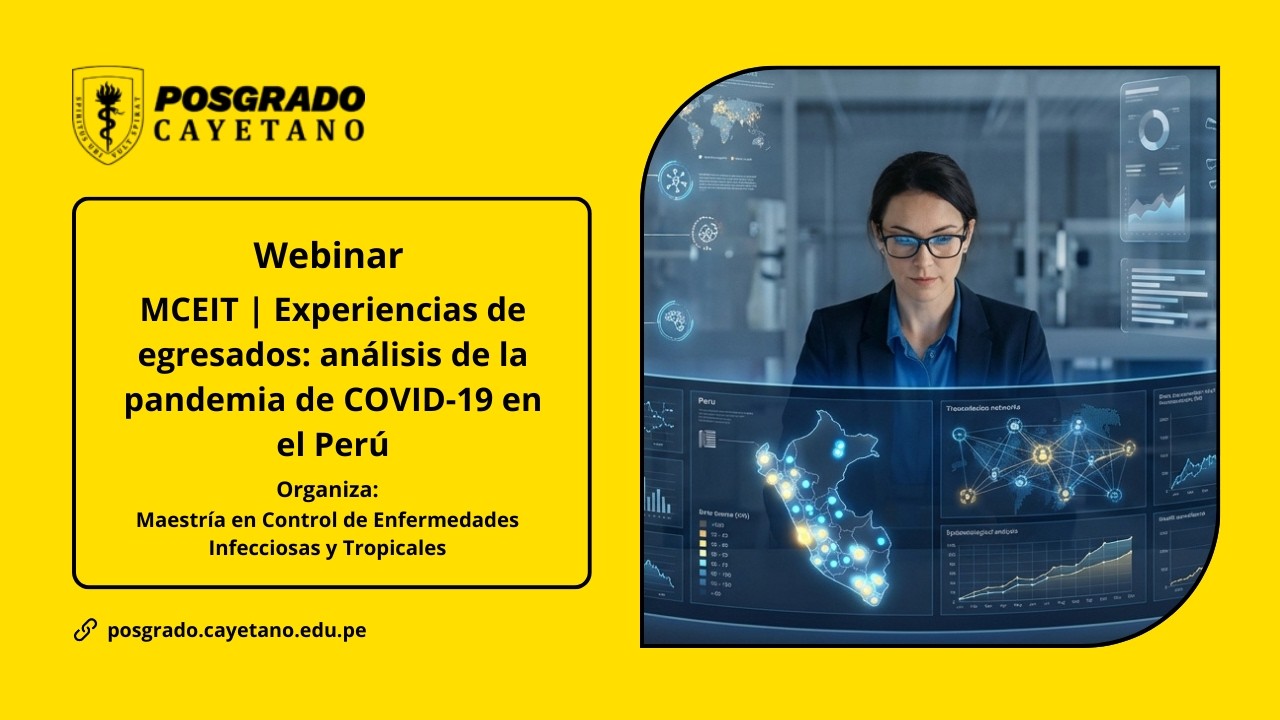 Webinar - MCEIT | Experiencias de egresados: análisis de la pandemia de COVID-19 en el Perú