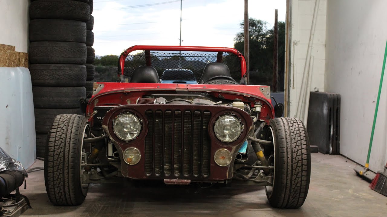 C5 CORVETTE TURNED INTO A JEEP HOT ROD!! Part 1