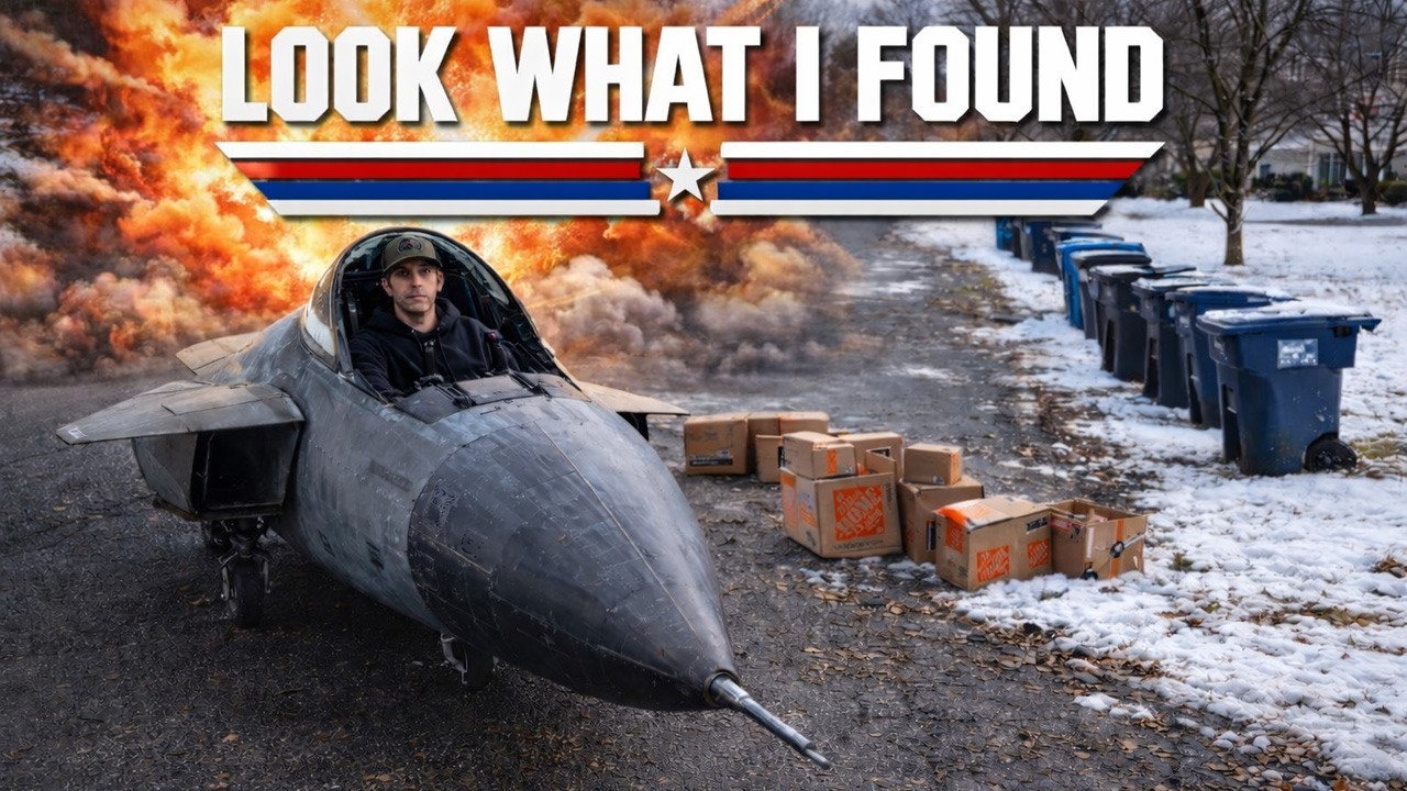 I Could Learn To Fly a Fighter Jet! - Trash Picking Ep. 1238