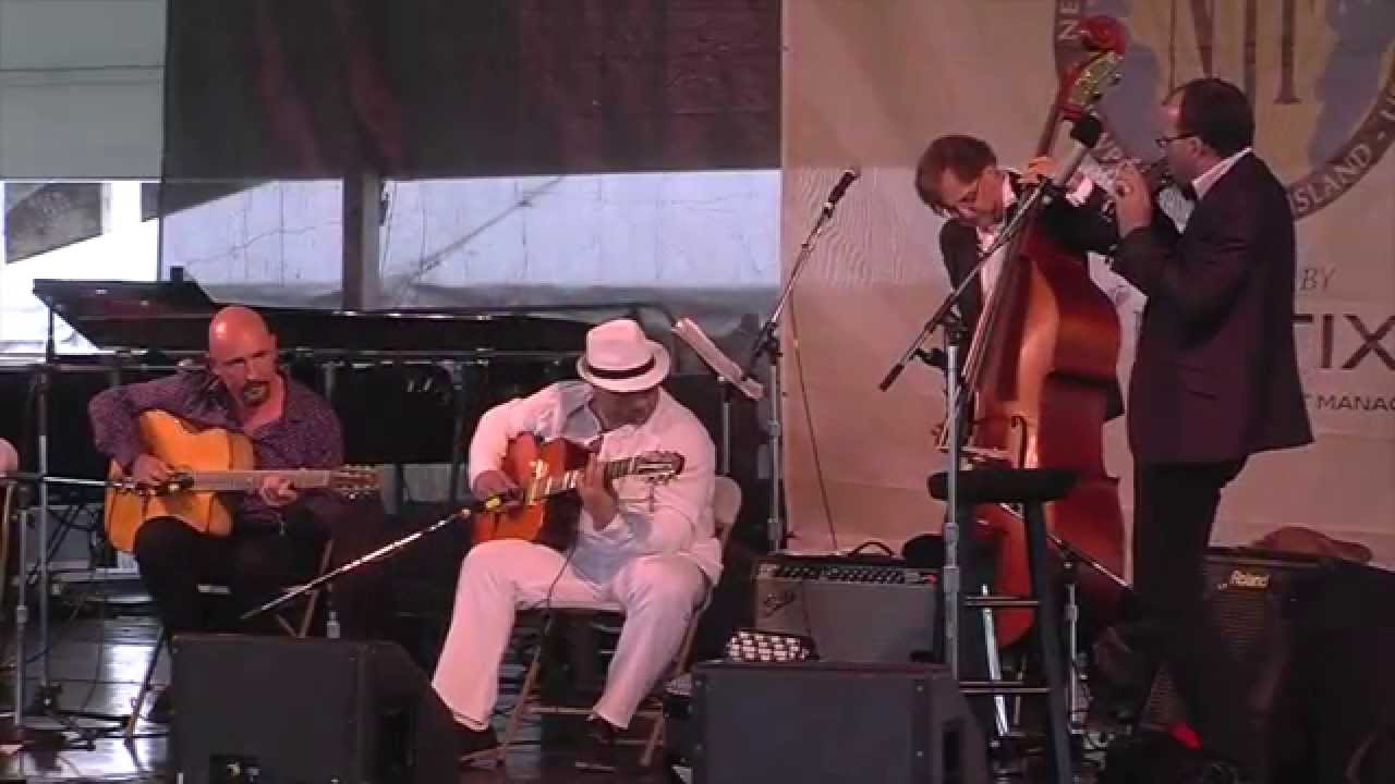 Ludovic Beier concert at Newport 2014 - Jazz Festival playing Accordina