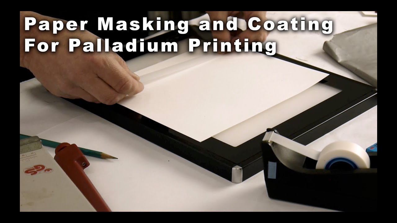 Masking and Coating Paper for Platinum / Palladium Printing