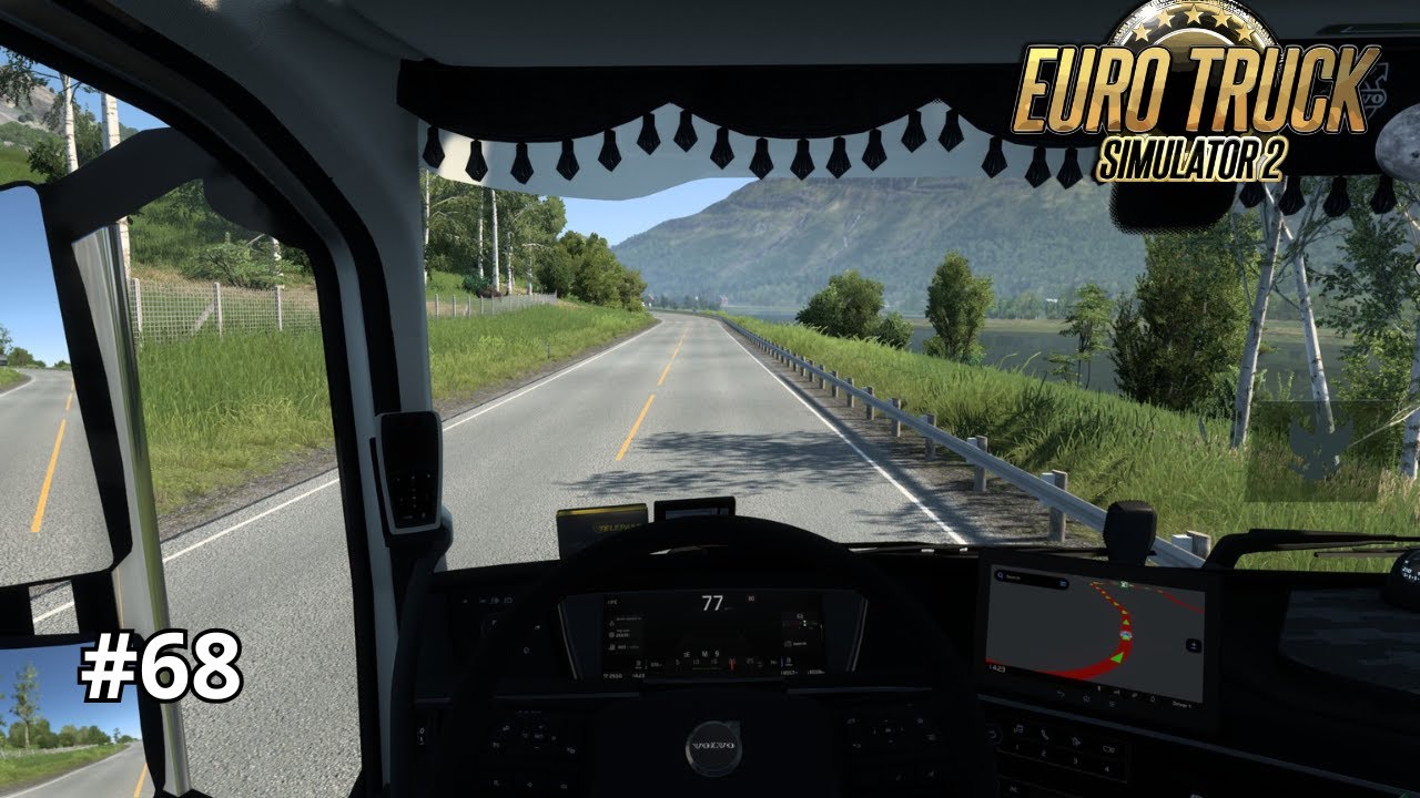 Quiet Drive Through the Taiga Forest – Volvo Wheels Delivery to Sweden | ETS2 No Commentary
