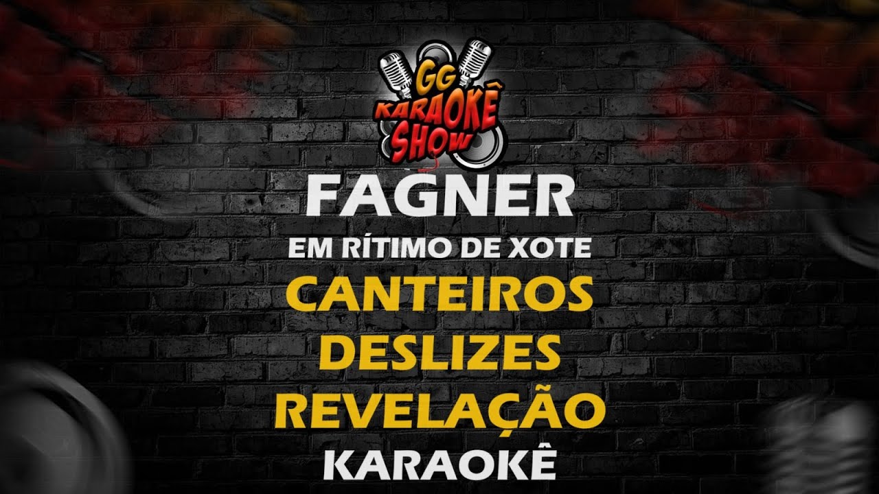 Fagner em Rítimo de Xote - Karaokê/ Canteiros, Deslizes, Revelação