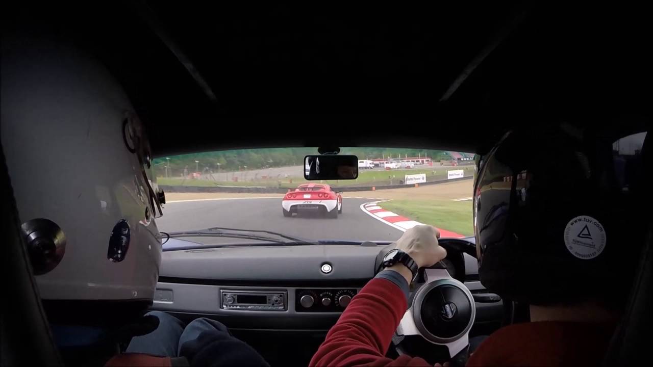 VX220 vs Exige, Elise & Caterham at Brands Hatch