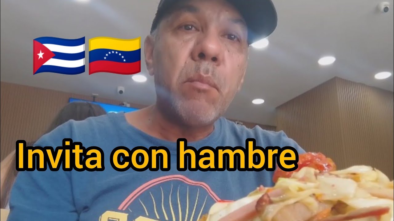 Cubano 🇨🇺 invita con hambre y poco dinero 🇻🇪