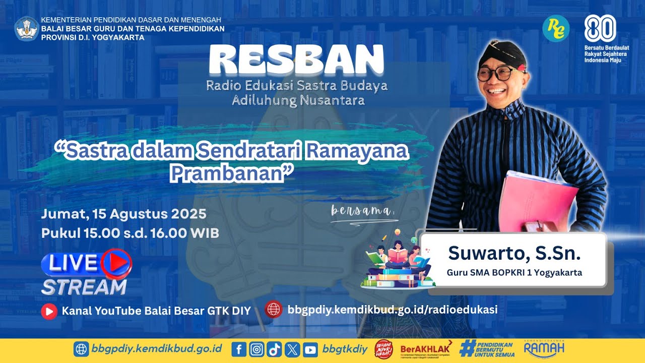 (2025) RESBAN Seri 14: Sastra dalam Sendratari Ramayana Prambanan