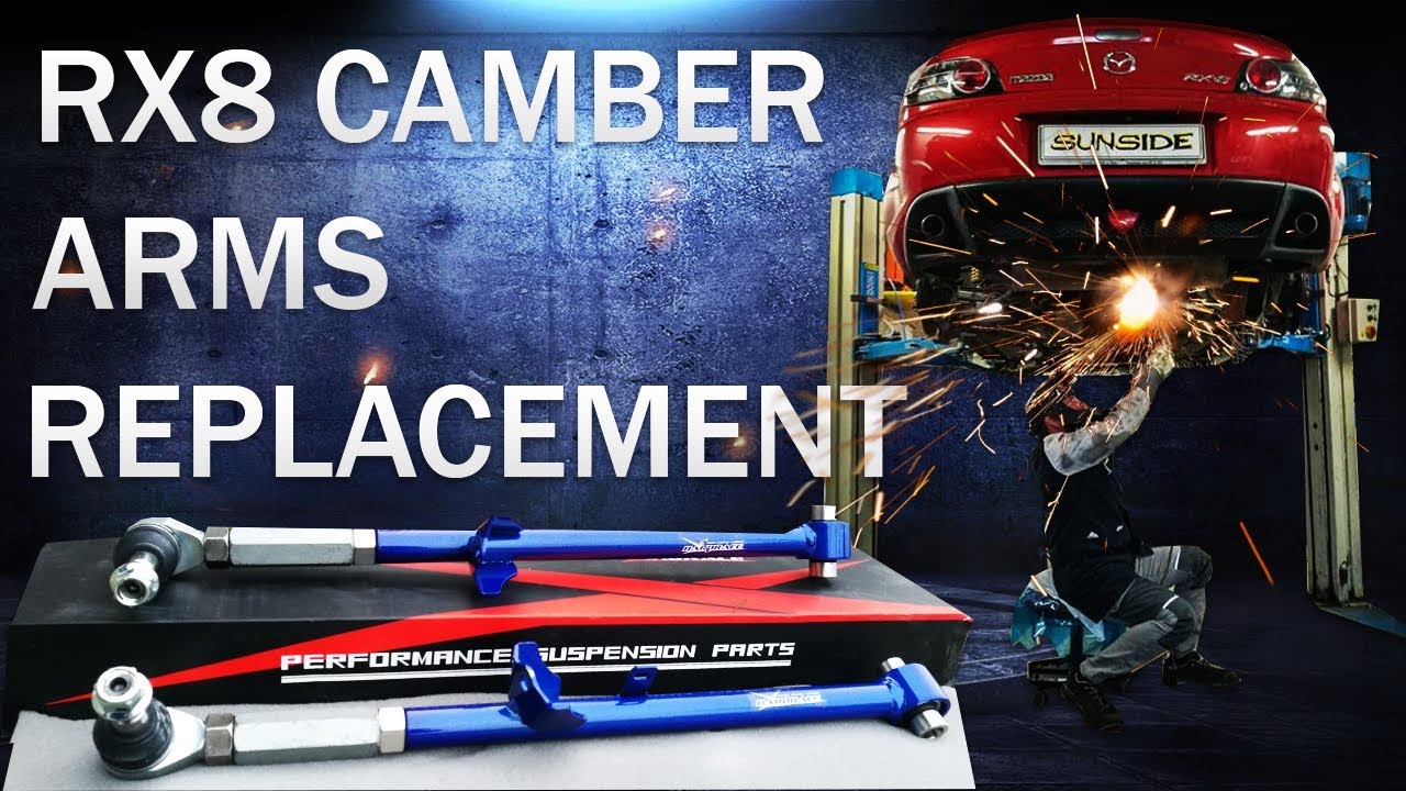 Mazda Rx8 Control Arm Replacement | Rx8 Camber Arm Kit Install