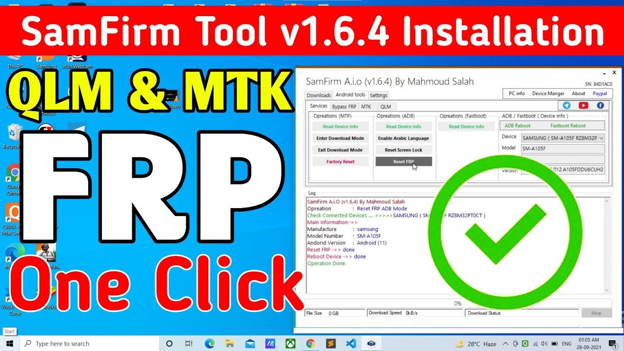How to Install SamFirm A.i.O. v1.6.4 Tool ??