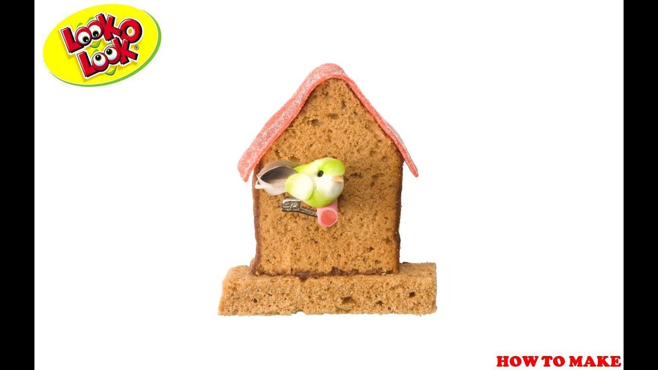Traktatie vogelhuisje l birdhouse kids treat
