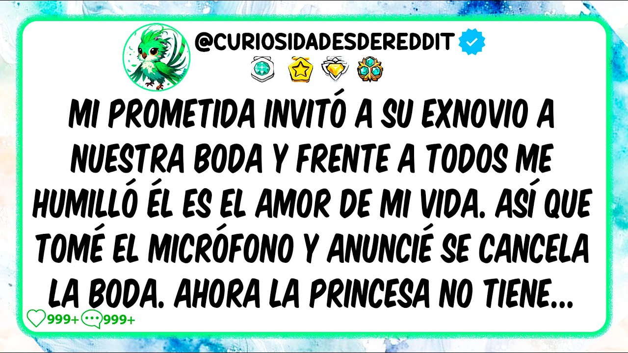 Mi prometida invitó a su EXNOVIO a nuestra boda y frente a TODOS me humilló