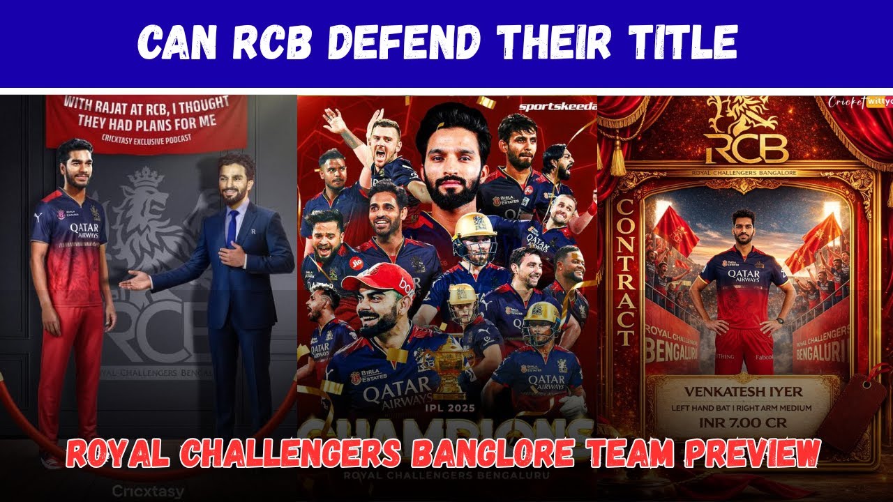 RCB தங்களின் Title-ஐ Defend பண்ண முடியுமா? 🤔 | Can RCB Defend Their Title?