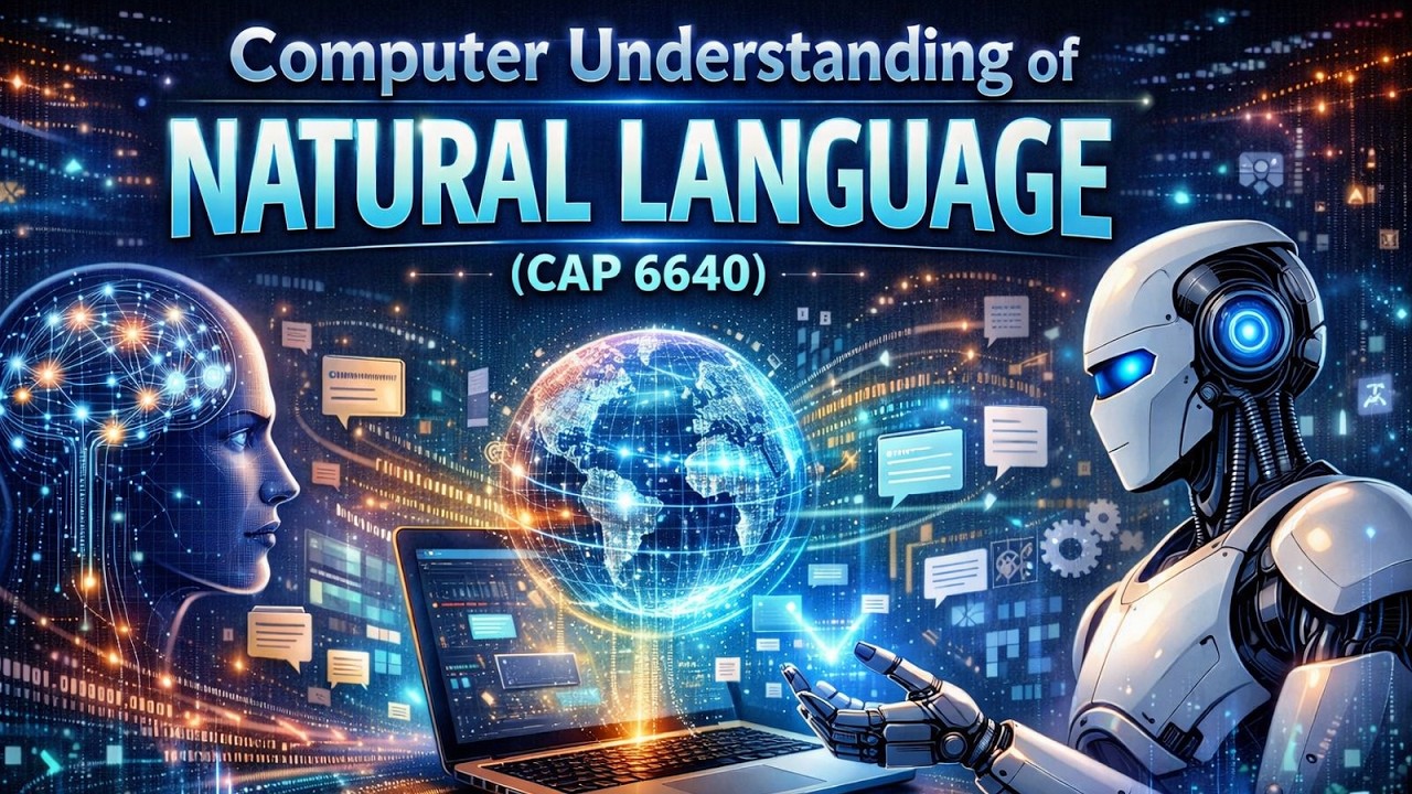 CAP 6640 – Lecture 15-R - Natural Language Processing