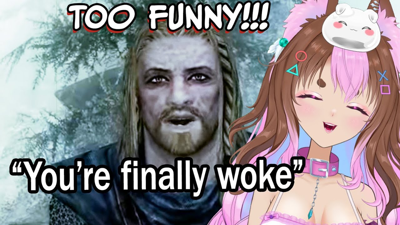 It's Too Funny | Skyrim Intro But It's Brainrot Reaction