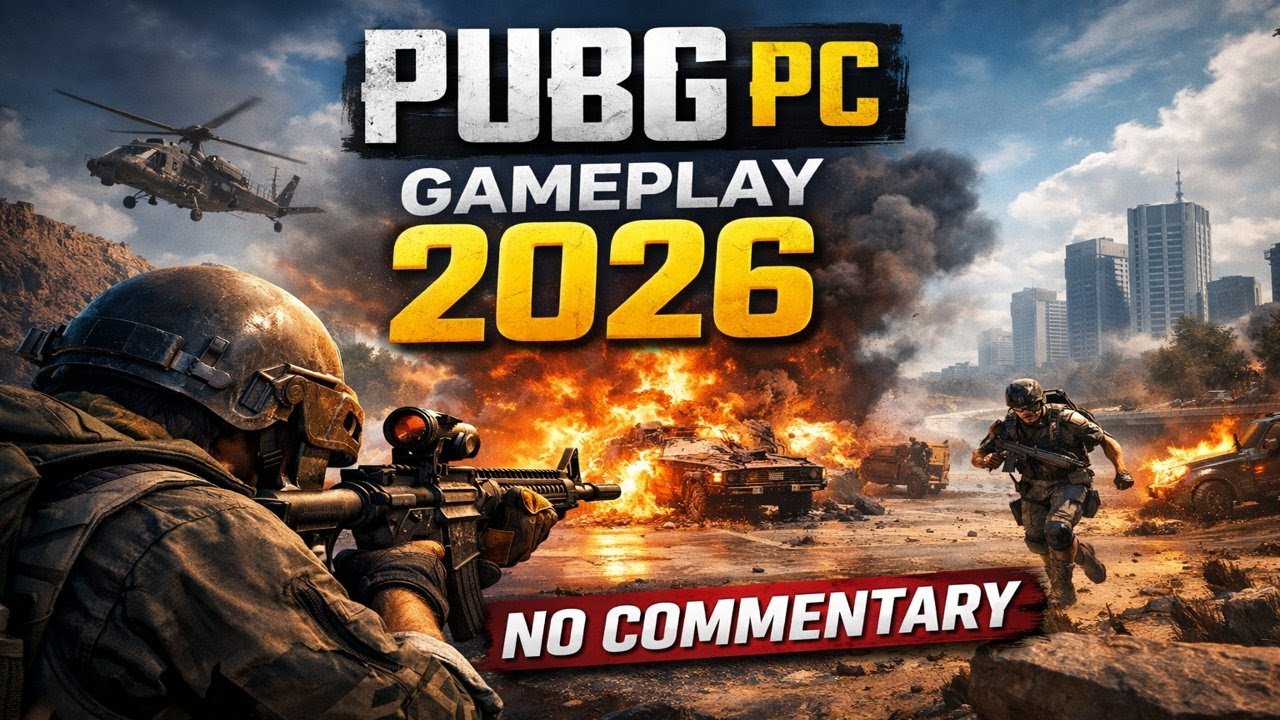 PUBG PC: BATTLEGROUNDS Gameplay 2026 - No Commentary