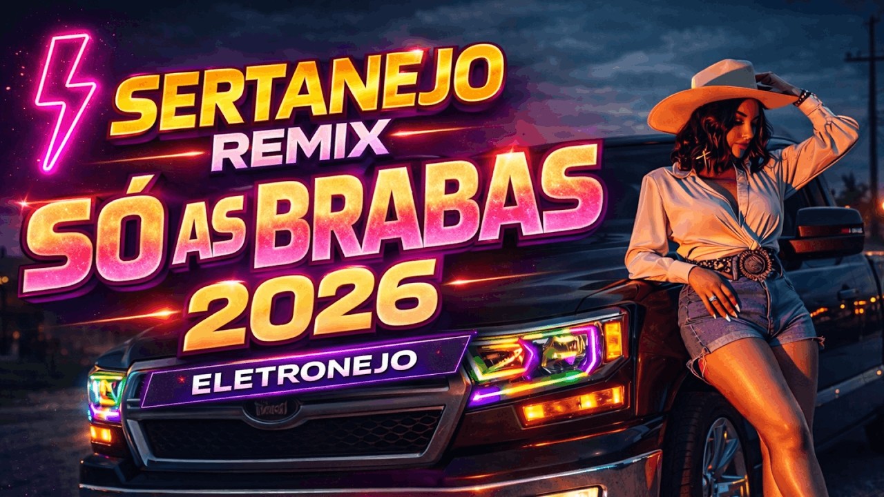 SERTANEJO REMIX 🚀 SÓ AS BRABAS 2026 • ELETRONEJO | DJ André do Beat